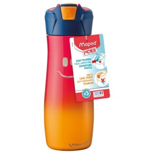 Maped Picnik Concept Παγούρι Ανοξείδωτο Πορτοκαλί 580ml (871301)