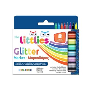 Μαρκαδόροι Glitter The Littlies 8 Χρώματα (646529)