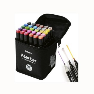 Μαρκαδόροι Ζωγραφικής M&G Art Mark Dual Tip 30τμχ (APMV1413)