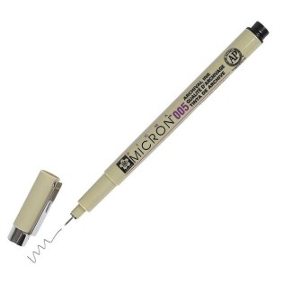 Μαρκαδόρος Σχεδίου Sakura Pigma Micron 005 0.2mm Μαύρος (XSDK005-49)