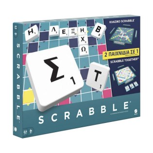 Mattel Επιτραπέζιο Παιχνίδι Scrabble 2 σε 1