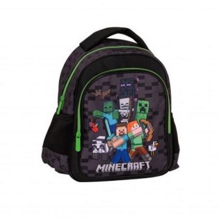 Minecraft Black Σχολικό Σακίδιο Νηπίου Graffiti (248292)