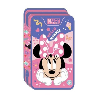 Minnie Forever Besties Κασετίνα Τριπλή Γεμάτη Must (565023)