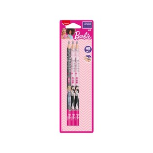 Μολύβια Barbie Maped HB σε Blister 6τεμ (850801)