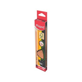 Μολύβια Maped Black Peps HB FSC κουτί 12 τεμ (850021FC)