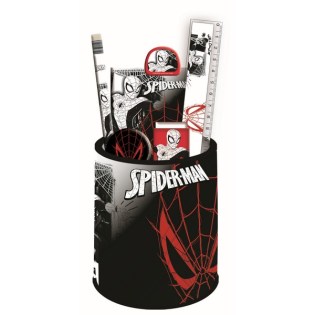 Μολυβοθήκη Σχολικό Σετ Gim Spiderman World of Webs (337-08884)