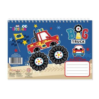 Μπλοκ Ζωγραφικής Big Truck 17x24cm 40 φύλλα the Littlies (647036)