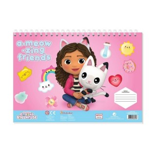 Μπλοκ Ζωγραφικής Gabby's Dollhouse 23x33 40 φύλλα Must (574065)