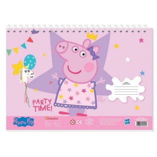 Μπλοκ Ζωγραφικής Peppa Pig 23x33 40 φύλλα Must (482832)