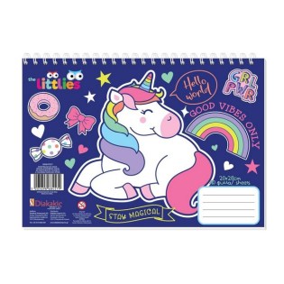 Μπλοκ Ζωγραφικής Unicorn 20x28cm 40 φύλλα the Littlies (647037)