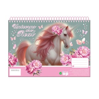 Μπλοκ Ζωγραφικής Back me Up Butterfly Unicorn A4 30 φύλλα (357-25417)
