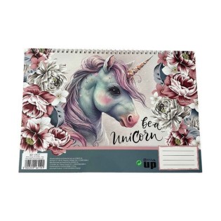 Μπλοκ Ζωγραφικής Back me Up Magic Unicorn A4 30 φύλλα (357-17417)