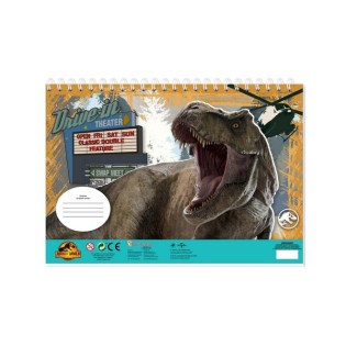 Μπλοκ Ζωγραφικής Jurassic 22x33 40 φύλλα Must (570911)