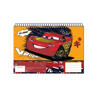 Μπλοκ Ζωγραφικής Gim Α4 30φύλλα Cars Roaring (341-33413)