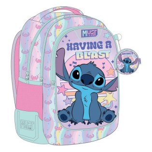 Must Lilo&Stitch Having a Blast με 3 Θήκες Σχολική Τσάντα Πλάτης Δημοτικού (564812)