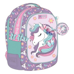 Must Lovely Unicorn με 3 Θήκες Σχολική Τσάντα Πλάτης Δημοτικού (586274)