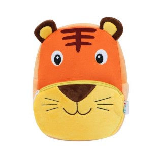 Must Τσάντα Λούτρινη Πλάτης Τίγρης 26x10x24cm (586130)