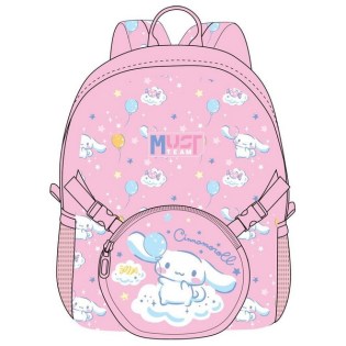 Must Τσάντα Νηπίου Πλάτης 1 Θήκη Cinnamoroll με Αποσπώμενο Τσαντάκι Μέσης και Ώμου (490197)