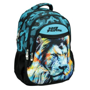 No Fear Σχολική Τσάντα Πλάτης Fluo Lion (348-45031) 2025