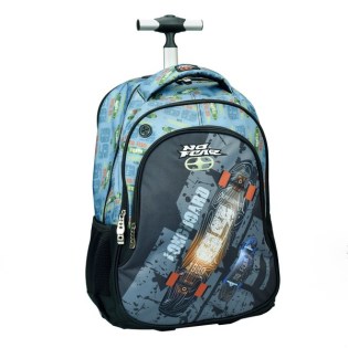 No Fear Σχολικό Τρόλεϊ Δημοτικού Longboard (348-27074) 2024
