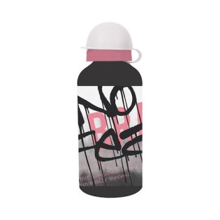 BMU Ανοξείδωτο Παγούρι 580ml Μαύρο-Ροζ (570-48231)