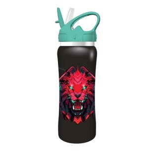 Παγούρι Must Lion Byte Ανοξείδωτο 500ml με Καλαμάκι (586443