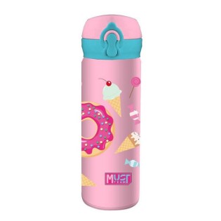 Παγούρι Must Sweets Ανοξείδωτο 500ml με Καλαμάκι (586452)