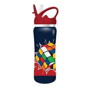 Παγούρι Must Think Different Ανοξείδωτο 500ml με Καλαμάκι (586443