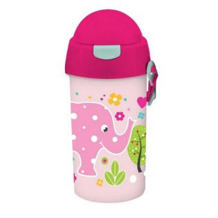 Παγούρι Cute Elephant 500ml με Καλαμάκι Must (585690)