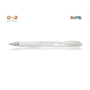 Pilot Στυλό Gel G-2 0.7mm Λευκό Παστέλ (BL-G2-7PAW)