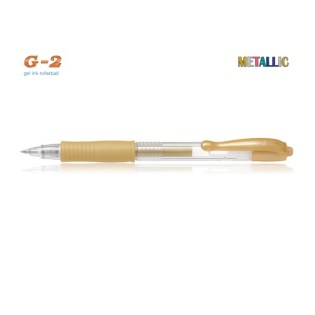 Pilot Στυλό Gel G-2 0.7mm Χρυσό Μεταλλικό (BL-G2-7GD)