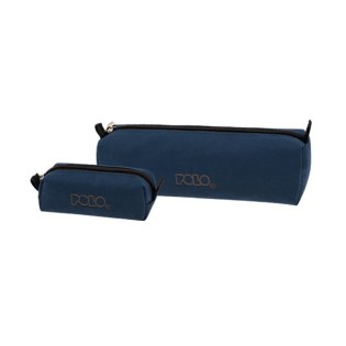 POLO Σχολική Κασετίνα Βαρελάκι Cord Original Μπλε (937-006-5000) 2025