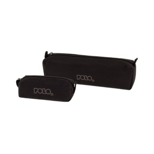 POLO Σχολική Κασετίνα Βαρελάκι Cord Original Μαύρο (937-006-2000) 2025