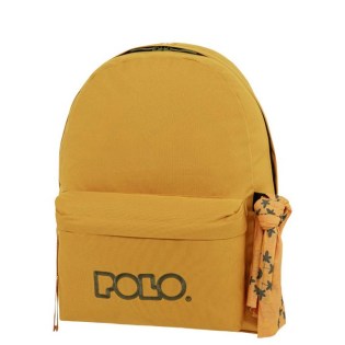 POLO με Μαντήλι Σχολική Τσάντα Original Κλασική Μουσταρδί-Χακί (901-135-7565) 2025