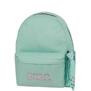 POLO με Μαντήλι Σχολική Τσάντα Original Κλασική Τιρκουάζ-Λιλά (901-135-5945) 2025