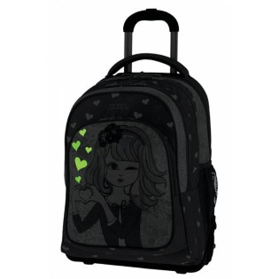 POLO Σχολική Τσάντα Τρόλεϊ Troller Glow Girl (901-251-73)