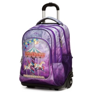 POLO Σχολική Τσάντα Τρόλεϊ Wheelix Glow (901-264-8001) 2022