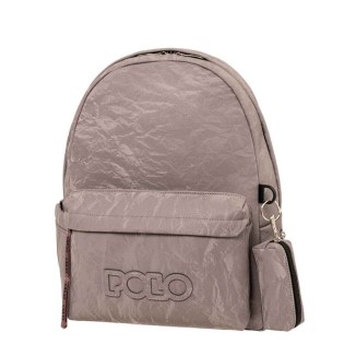 Σχολική Τσάντα Πλάτης POLO Gecko Ash (902-041-2700) 2025