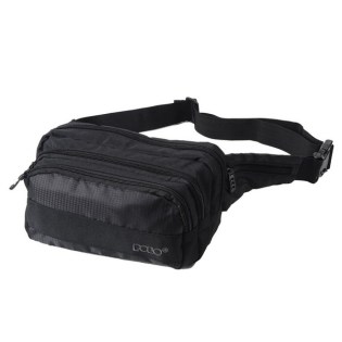 POLO Τσαντάκι Μέσης Double Square Black (908-106-2000)