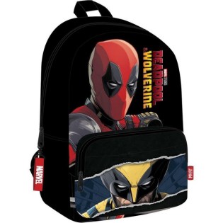 Σακίδιο Πλάτης Must με 1 Θήκη Deadpool Wolverine (506321)