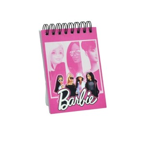 Σημειωματάριo Σπιράλ Ριγέ Α7 50Φ Barbie Gim (349-79004)