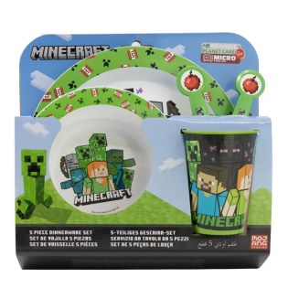 Σετ Φαγητού Minecraft 5τμχ Stor (530-40650)