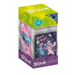 Σετ Ζωγραφικής με Κασετίνα Stitch Must 25τμχ σε PP κουτί (564272)