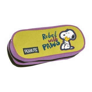 Snoopy Peanuts Rebel Κασετίνα Οβάλ Back me Up (365-07141)