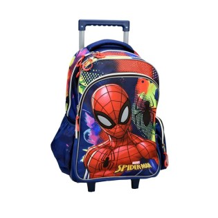 Spiderman Σχολικό Τρόλεϊ Δημοτικού Gim Silver Eyes (337-06074) 2025