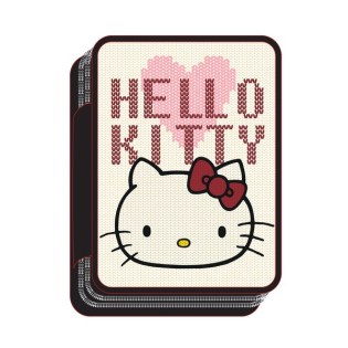 Σχολική Κασετίνα Δημοτικού Hello Kiitty Croche Gim Γεμάτη με 2 Θήκες (335-73100)