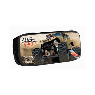 Σχολική Κασετίνα Οβάλ Back Me Up No Fear Monster Truck (347-71141)