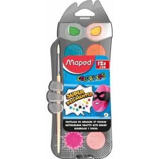 Maped Νερομπογιές 30mm 12 Χρώματα (811520)