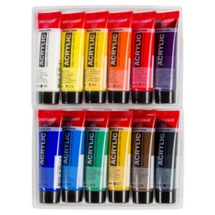 Talens Amsterdam Ακρυλικά Χρώματα  Σετ 12x20ml (TL17820412)
