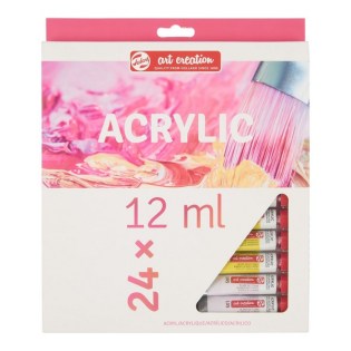 Talens Amsterdam Ακρυλικά Χρώματα Σετ 24x12ml (TL9021724M)
